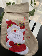 Load image into Gallery viewer, CHRISTMAS STOCKING JUTE