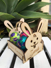 Load image into Gallery viewer, WOODEN EASTER CARRY BASKET